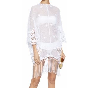 NWT Miguelina Crochet Lace Pool Cover Up in Size S